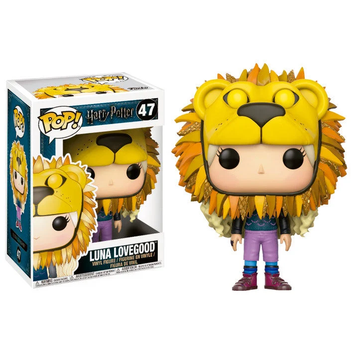 Funko Pop Luna Lovegoog Cabeza de León - Harry Potter