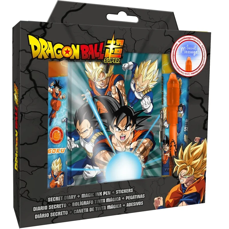 Diario Bolígrafo Mágico - Dragon Ball Super
