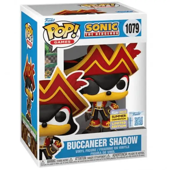 Funko Pop! Sonic – Buccaneer Shadow (SDCC 2025)