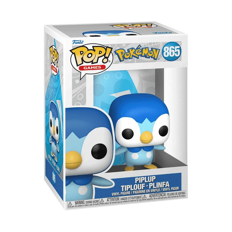Funko Pop Games Pokemon Piplup