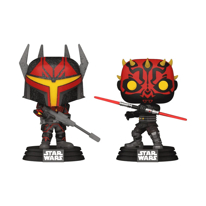 Funko Pop Star Wars Clonewars Maul Gar Saxon