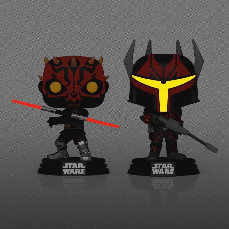 Funko Pop Star Wars Clonewars Maul Gar Saxon