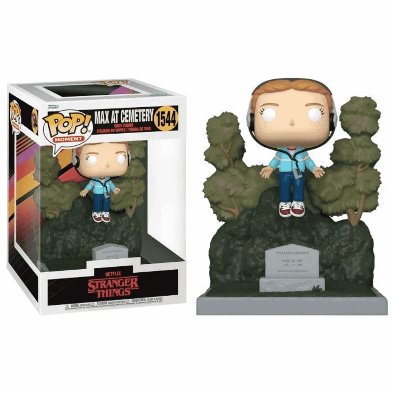 Funko Pop Moments: Stranger Things S4 Max en Cementerio