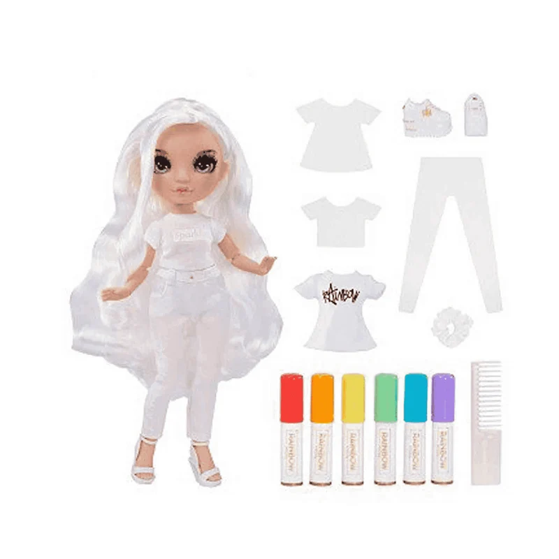Rainbow high color y create blue eyes