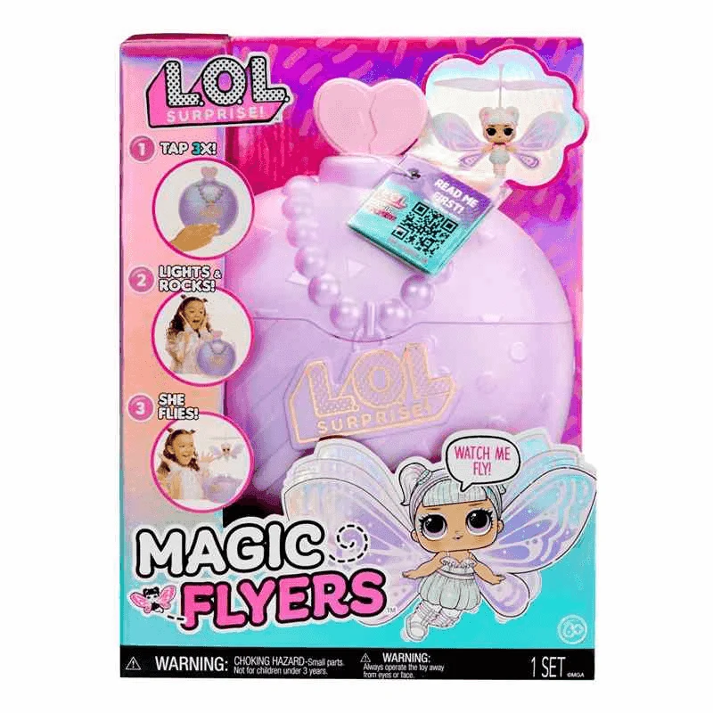 L.O.L. Surprise Muñeca Voladora Magic Wishies - Sweetie Fly (Alas moradas)