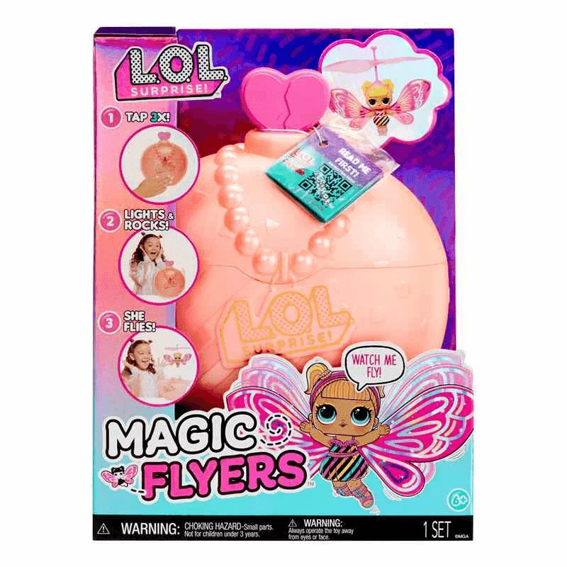 L.O.L. Surprise Muñeca Voladora Magic Wishies - Wonder Wings (Alas doradas)