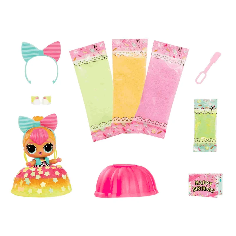 L.O.L. Surprise Muñeca Mix & Make Birthday Cake