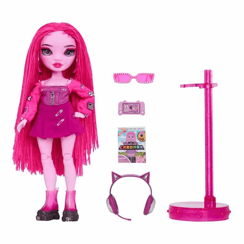 Shadow High Muñeca de moda serie 3 - Pinkie James (Rosa)