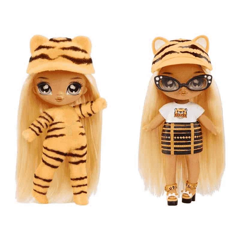 Na! Na! Na! Muñeca Fuzzy Surprise - Tiger Girl (Chica Tigre)