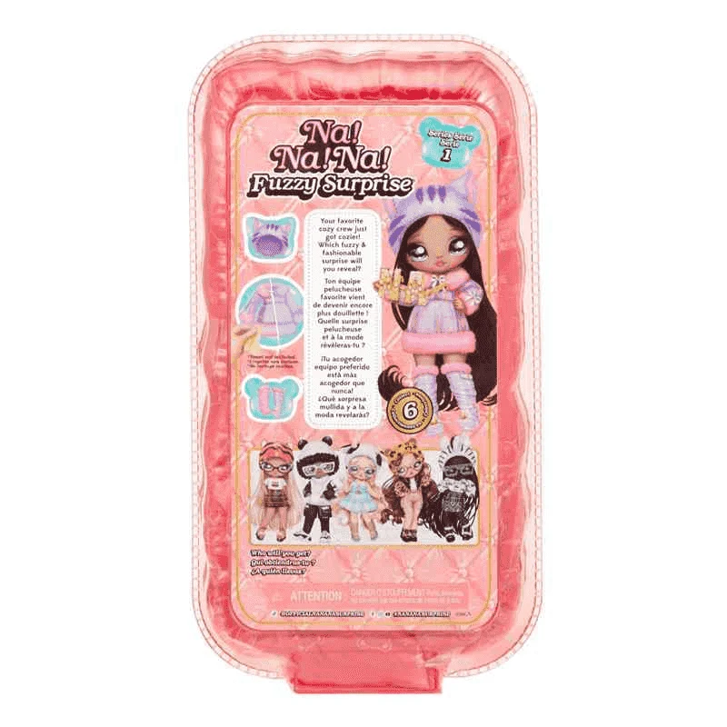 Na! Na! Na! Muñeca Fuzzy Surprise - Tabby Cat Girl (Chica Gato Tabby)