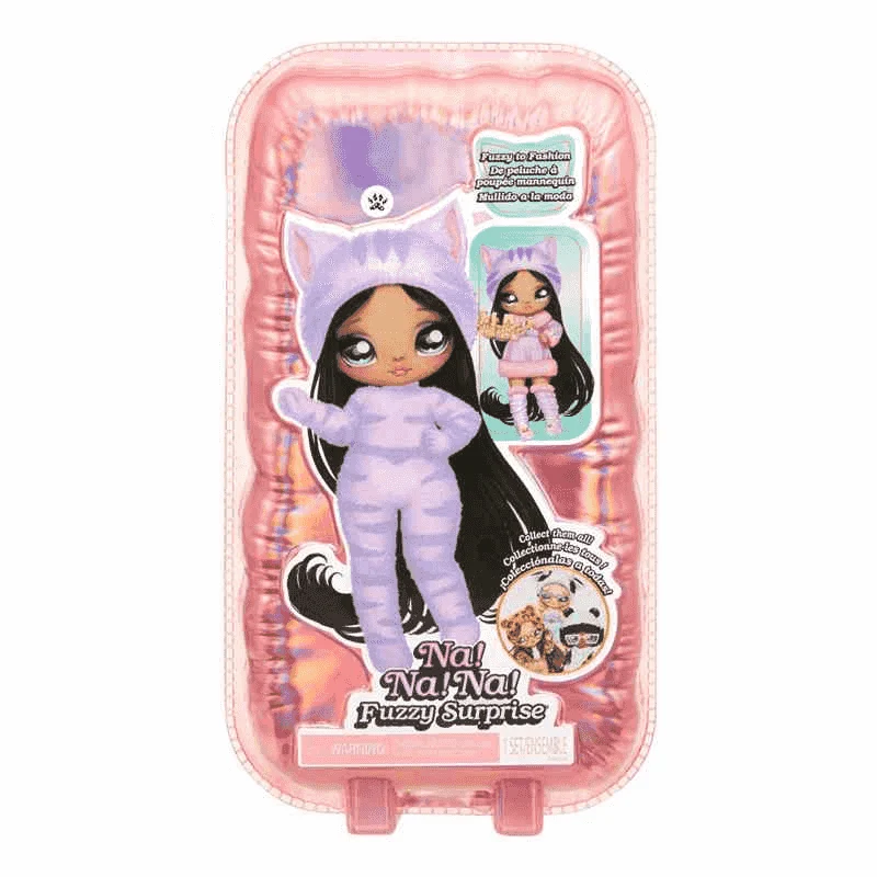 Na! Na! Na! Muñeca Fuzzy Surprise - Tabby Cat Girl (Chica Gato Tabby)