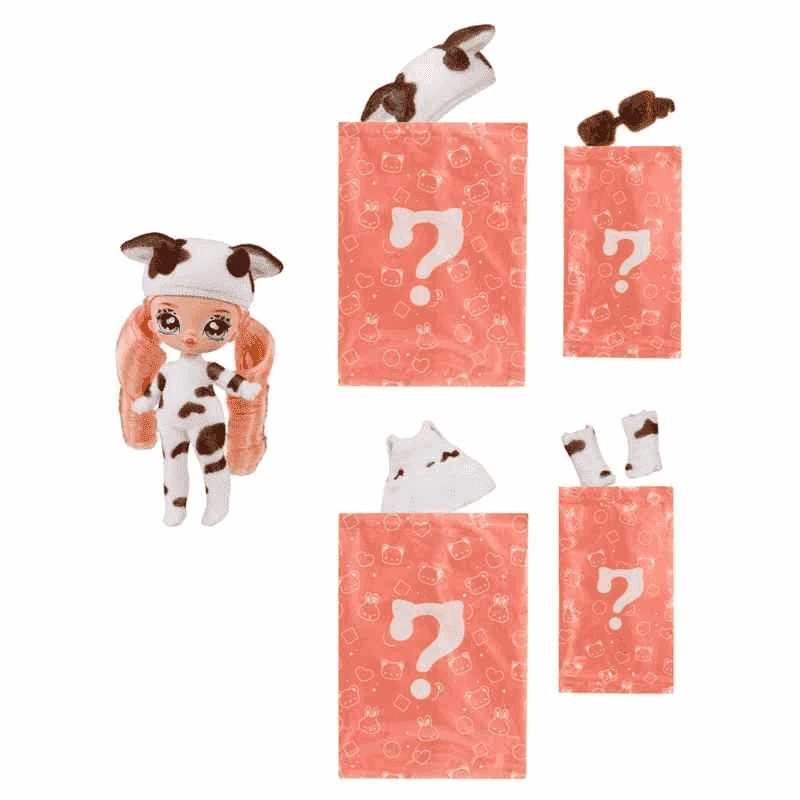 Na! Na! Na! Muñeca Fuzzy Surprise - Cow Girl (Vaquera)