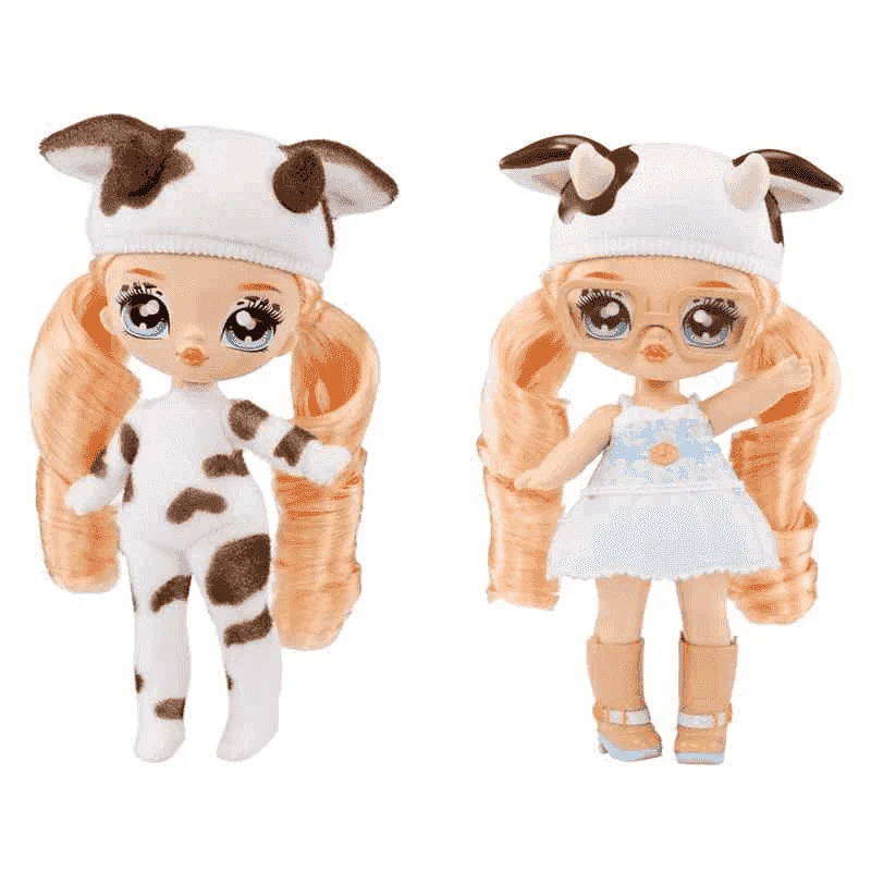 Na! Na! Na! Muñeca Fuzzy Surprise - Cow Girl (Vaquera)