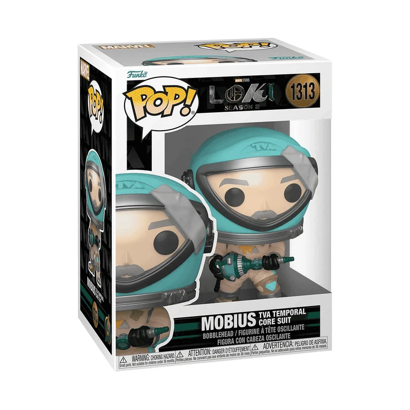 Funko Pop Marvel Loki Season 2 Mobius TVA Temporal Core Suit