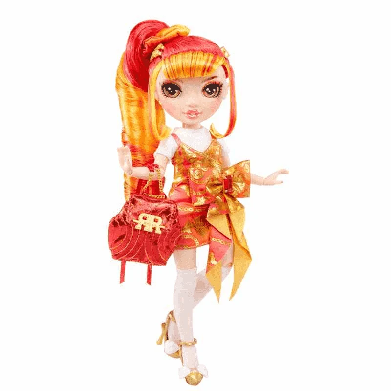 Rainbow High Junior High Edición Especial Muñeca de moda - Laurel De´Vious (Naranja)