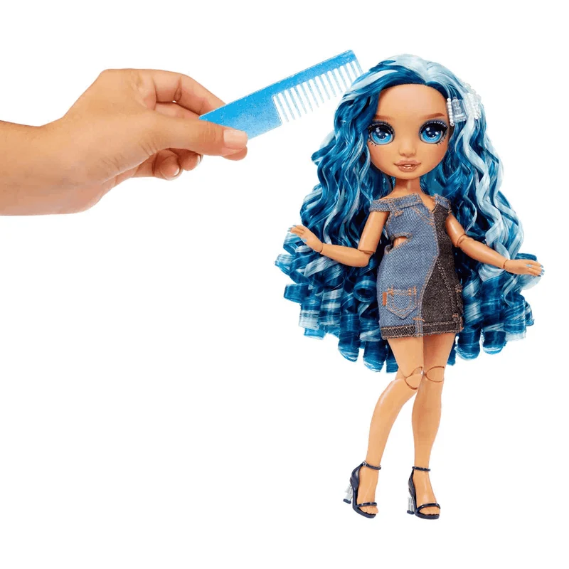 Rainbow High Fantastic Fashion Doll Skyler - Azul
