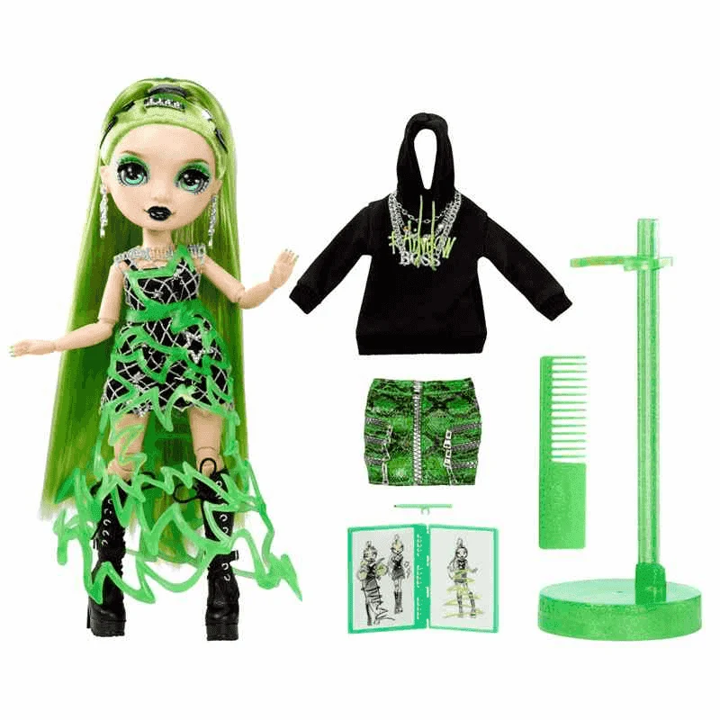 Rainbow High Muñeca de moda Fantastic Fashion Doll - Jade