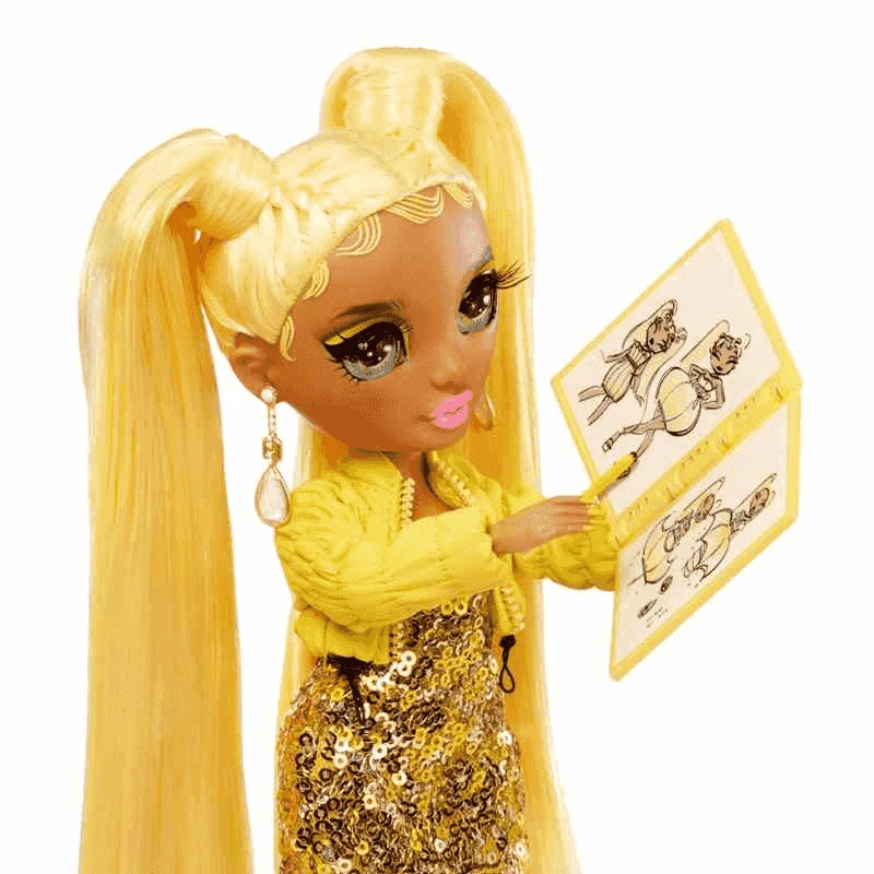 Rainbow High Muñeca de moda Fantastic Fashion Doll - Sunny