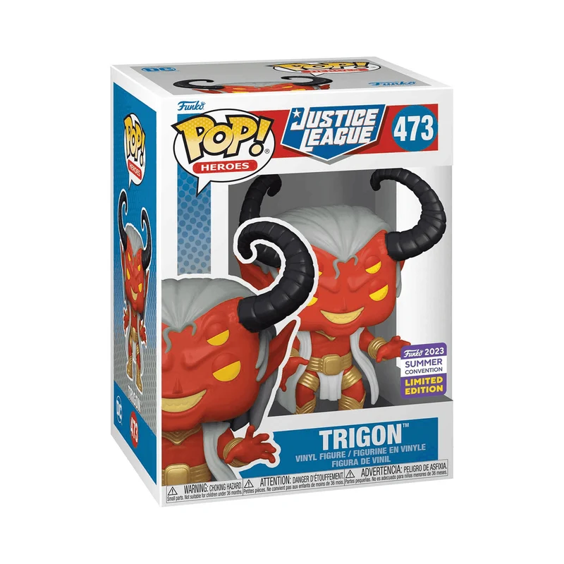Funko Pop DC Cómics Trigon Liga de la Justicia