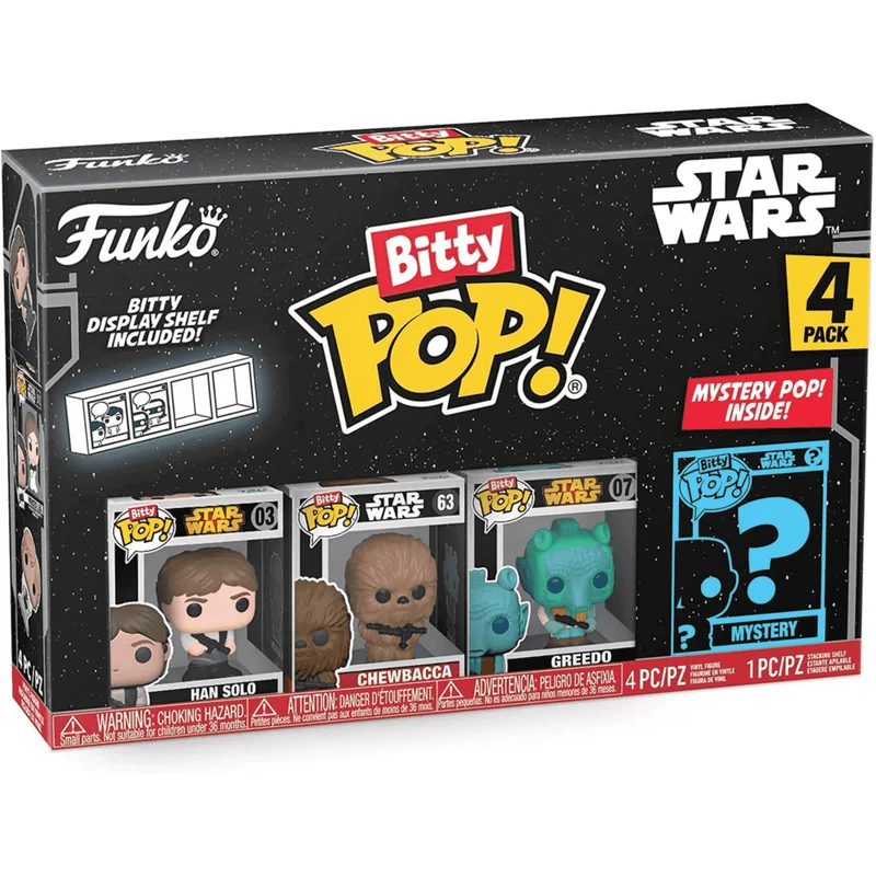 Funko Bitty Pop! Star Wars 4-Pack Serie 3 (71513)