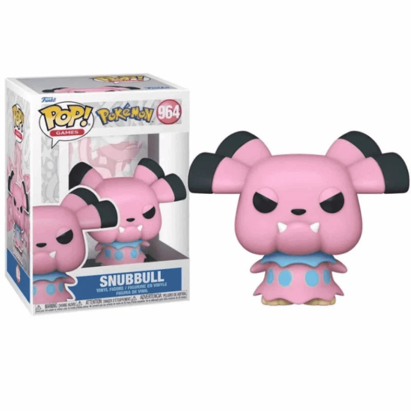 Funko Pop Pokemon Snubbull: Figura coleccionable de vinilo