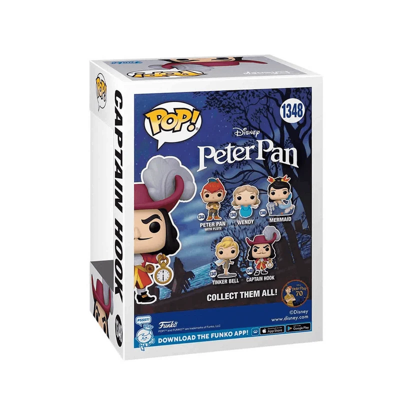 FUNKO POP Capitán Garfio 1348 - Peter Pan-Disney
