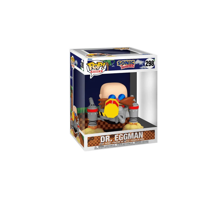 Funko POP Rides DLX Sonic Dr Eggman nº 298