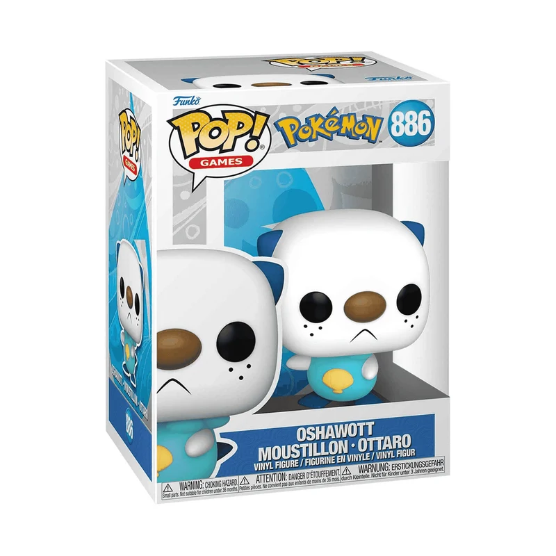 Funko Pop Oshawott Colecciona Tu Sueño De Ser Un Atrenador Pokémon