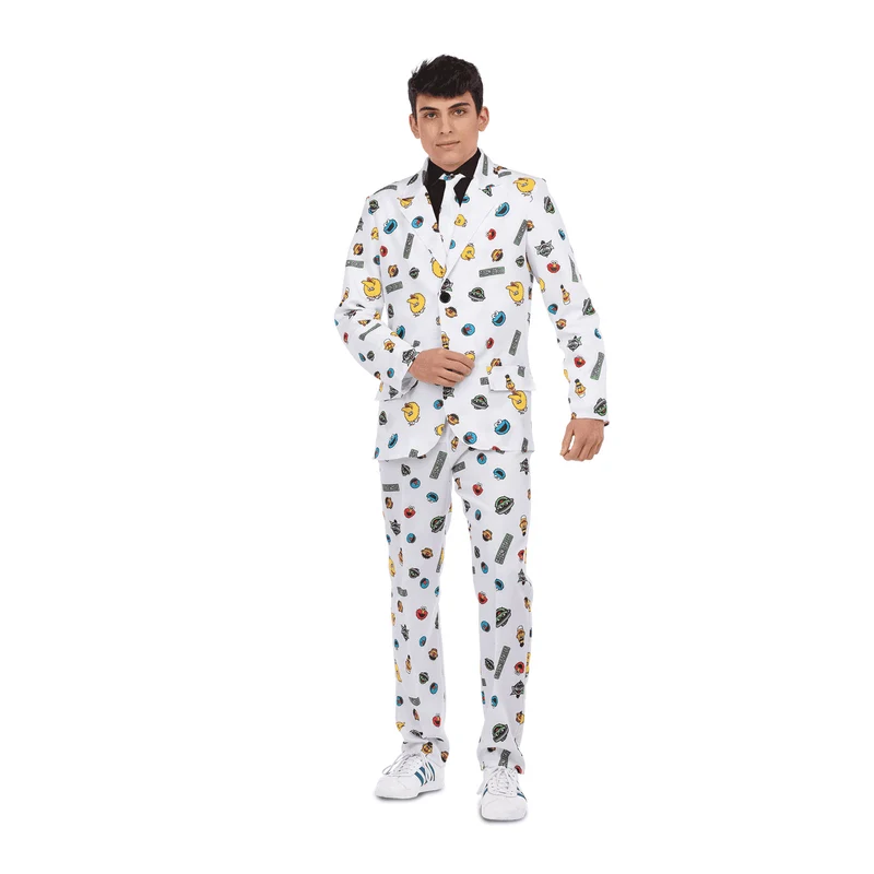 Traje sesame street para disfraz talla ML