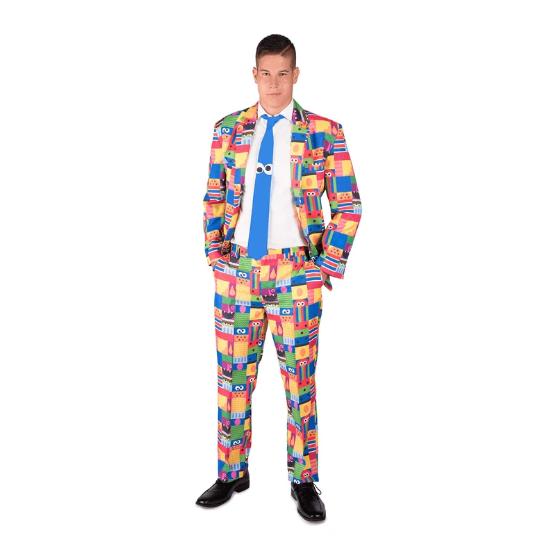 Traje sesame street para disfraz talla ML