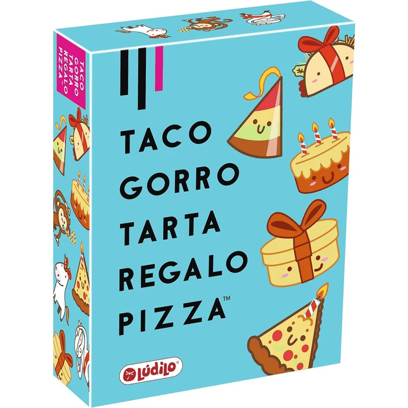 Juego Taco, Gorro, Tarta, Regalo, Pizza