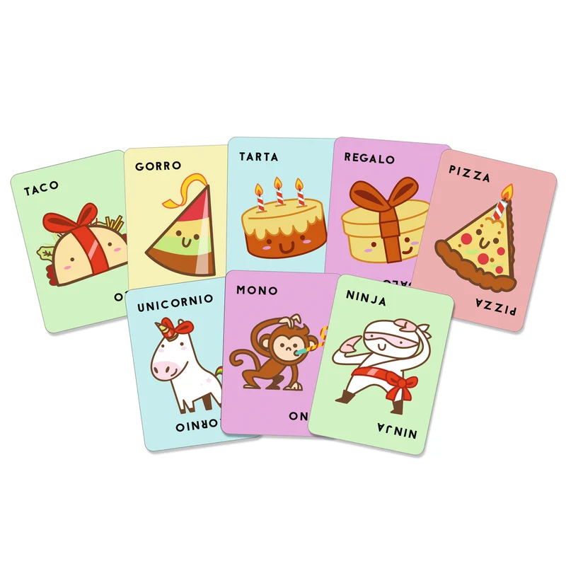 Juego Taco, Gorro, Tarta, Regalo, Pizza