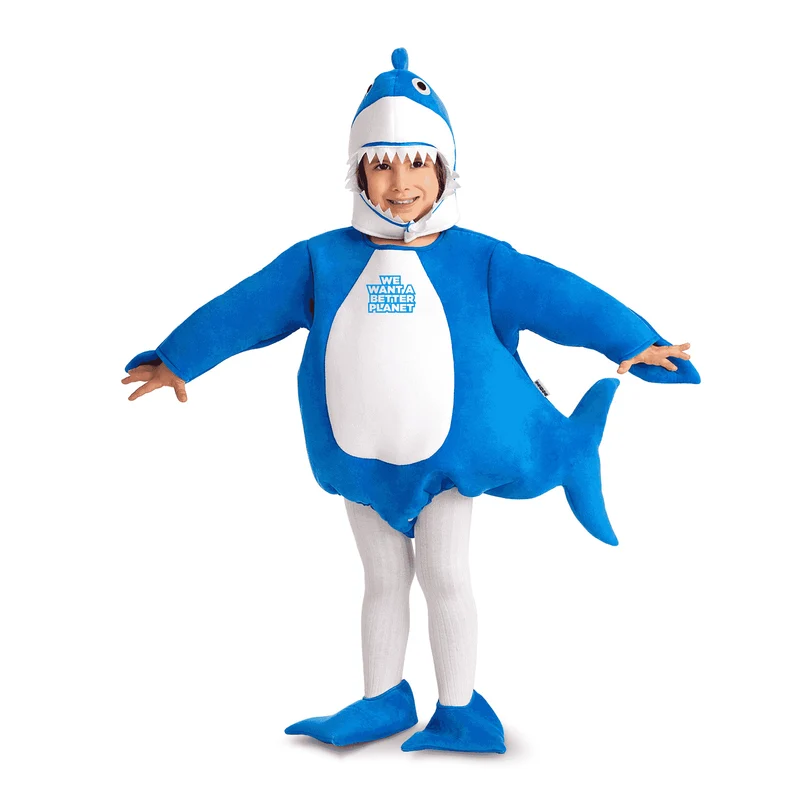 Disfraz de Bebé tiburón azul 12-24 meses bebé