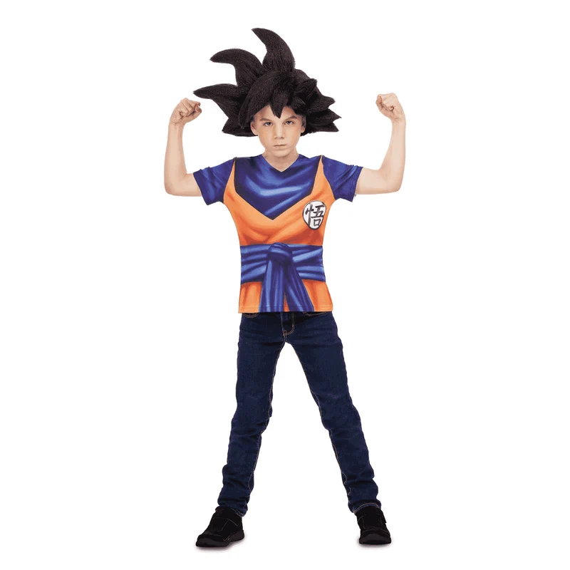 Disfraz de Goku t-shirt 4-6 años infantil