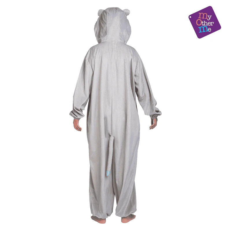 Disfraz de Big eyes oso gris 10-12 años infantil