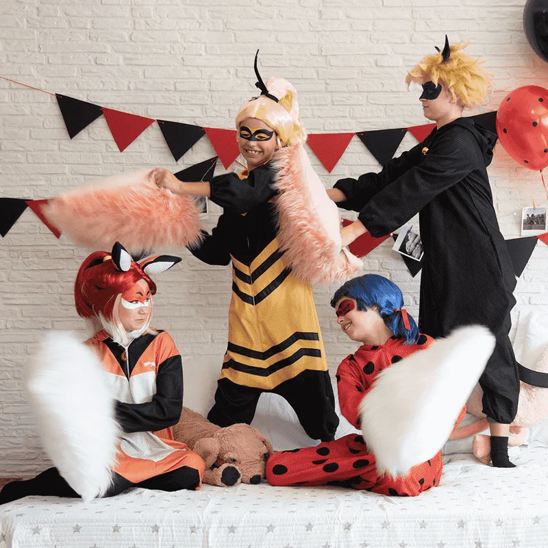 Complemento de disfraz Ladybug color negro