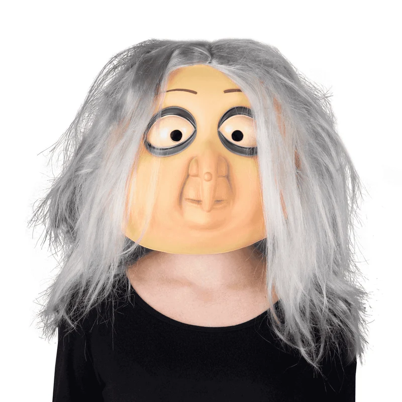 Máscara Abuela addams para disfraz