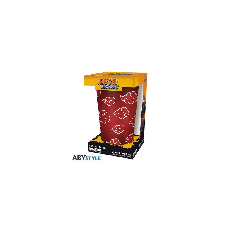 Vaso de cristal Naruto Shippuden- Akatsuki XXL