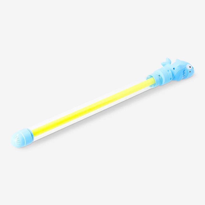 Toy water pump with shark decoration