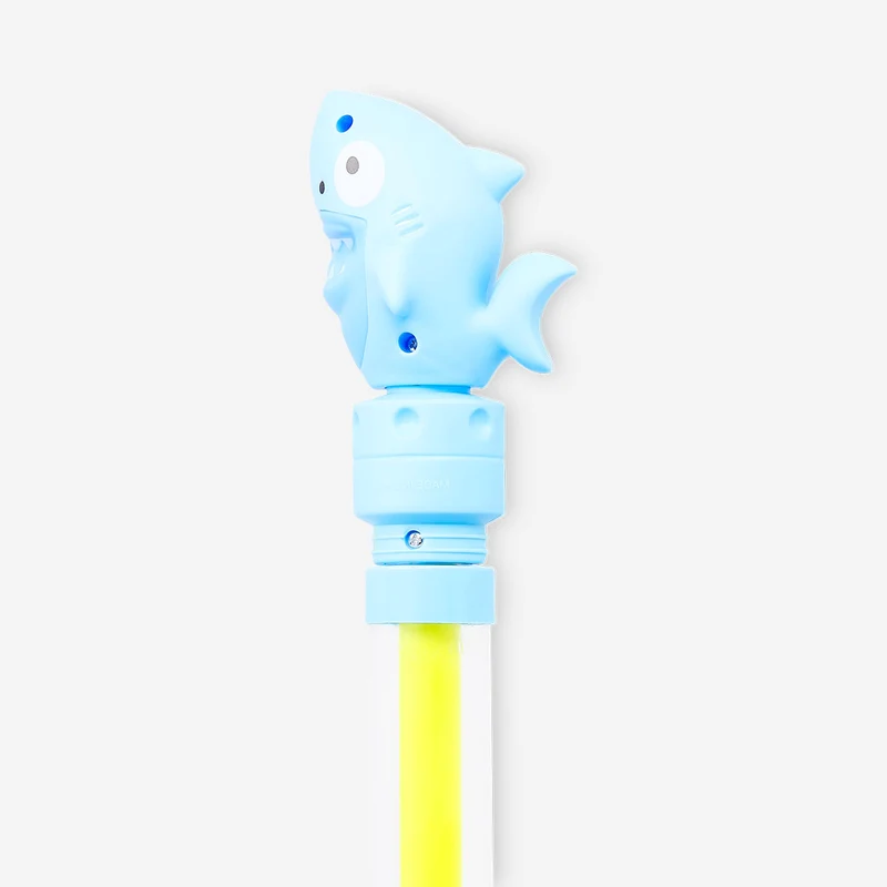 Toy water pump with shark decoration