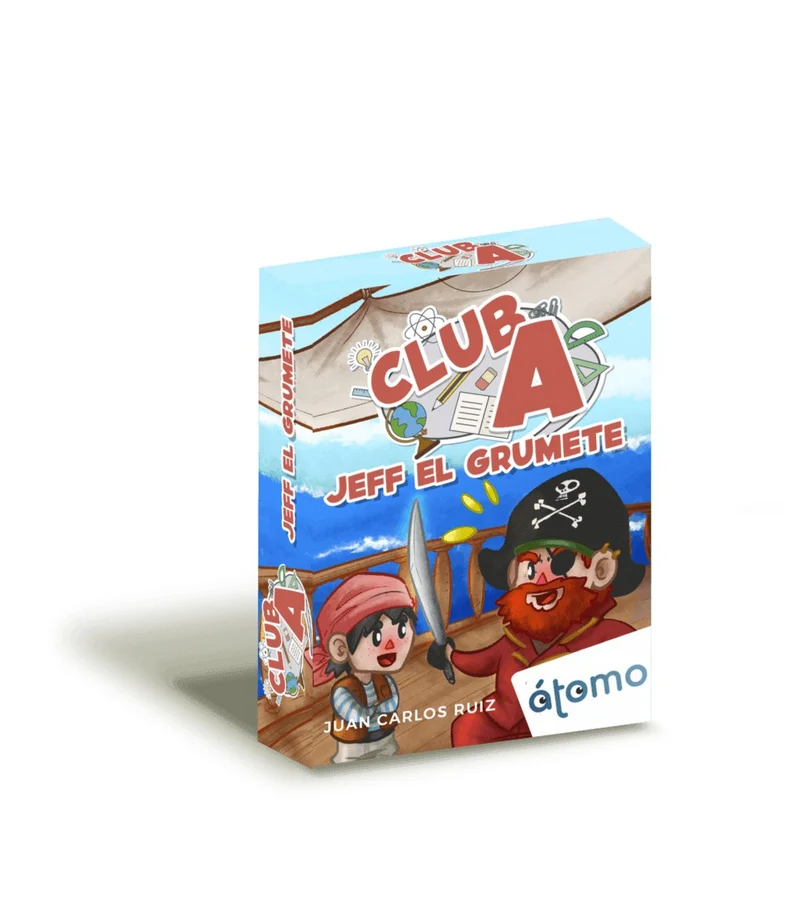 Club A, Jeff el Grumete - Juego de mesa - Atomo - 1-4 jugadores - 8+ años - 10 min