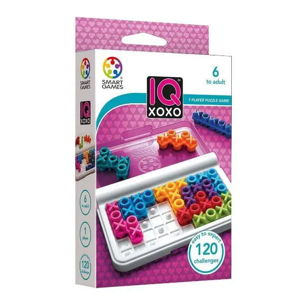 IQ XOXO - Juego de mesa - SmartGames - 1 jugador - 6+ años - 10 min