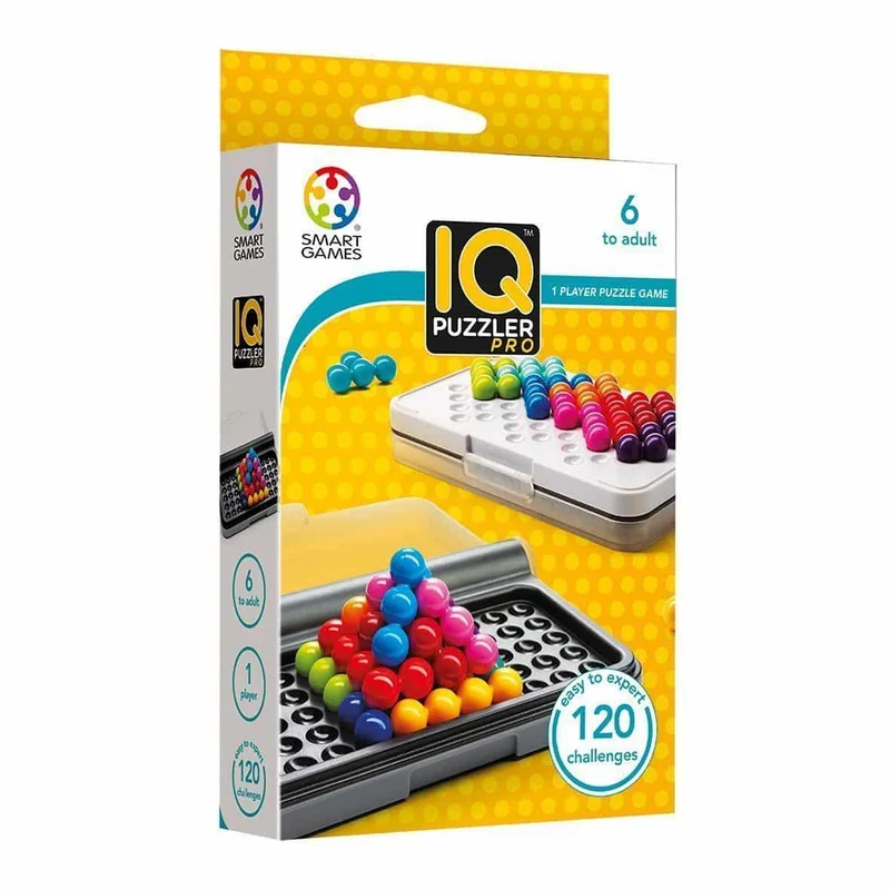 IQ Puzzler Pro - Juego de mesa - SmartGames - 1 jugador - 6+ años - 10 min