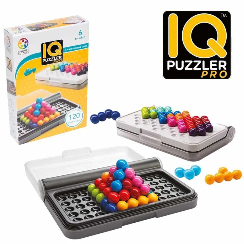 IQ Puzzler Pro - Juego de mesa - SmartGames - 1 jugador - 6+ años - 10 min
