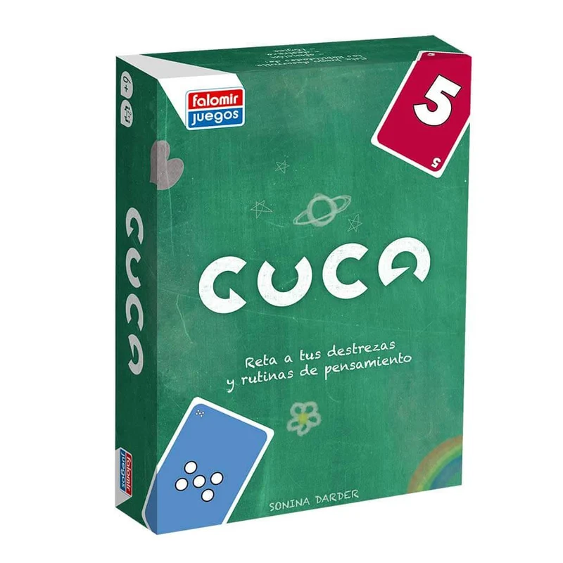 Guca 5 - Juego de mesa - FALOMIR - 2-6 jugadores - 6+ años - Menos de 30 min