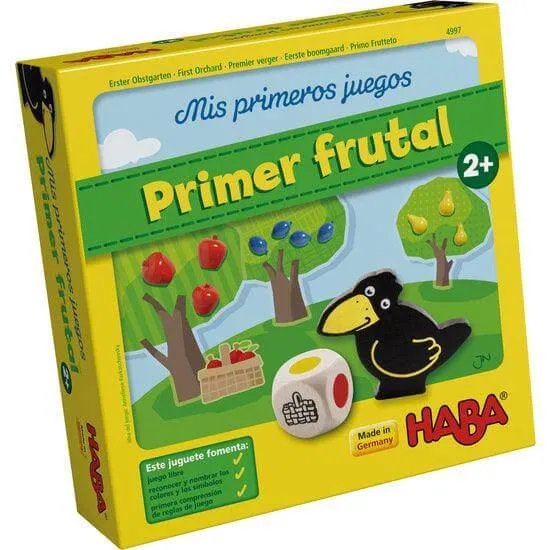 Mis primeros juegos Mi Primer Frutal - Juego de mesa - Haba - 1-4 jugadores - 2+ años - 10 min