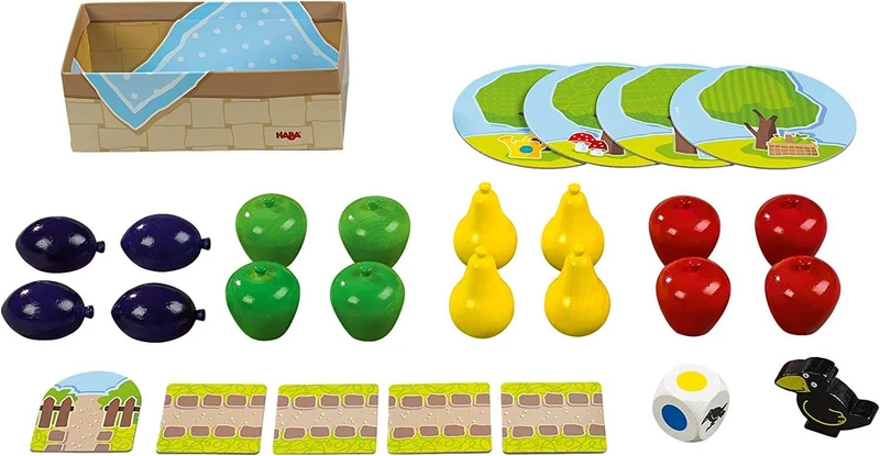 Mis primeros juegos Mi Primer Frutal - Juego de mesa - Haba - 1-4 jugadores - 2+ años - 10 min