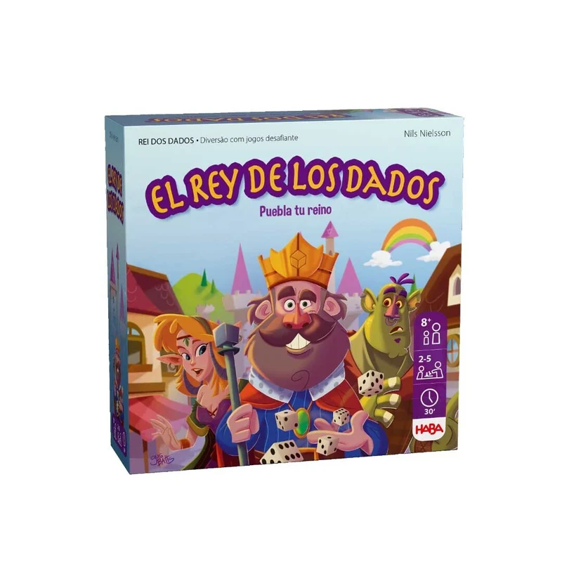 El Rey de los Dados - Juego de mesa - Haba - 2-5 jugadores - 8+ años - 30 min