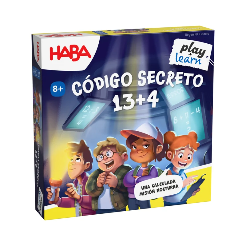 Código Secreto 13+4 - Juego de mesa - Haba - 2-4 jugadores - 8+ años - 15 min