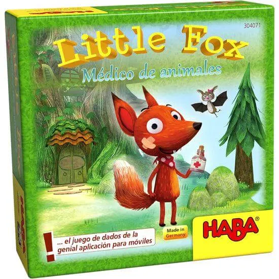 Little Fox: Médico de animales - Juego de mesa - Haba - 2-4 jugadores - 4+ años - 10 min
